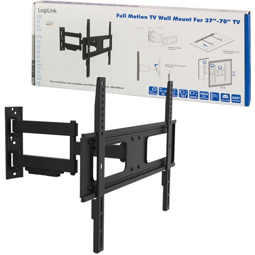 Logilink TV wall mount, 37 70, tilt, swivel, 50 kg max., BP0019 Slike