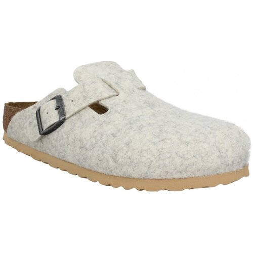Birkenstock Boston Narrow Fit Feutre De Laine Femme Shell Ružičasta Slike