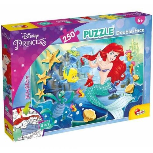 Lisciani Puzzle Mala Sirena 2u1 složi I oboji - 250 delova Cene