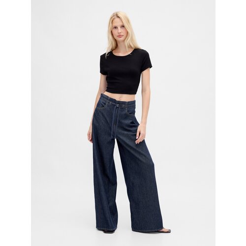 GAP Jeans High Rise SuperLight Baggy - Ladies Cene