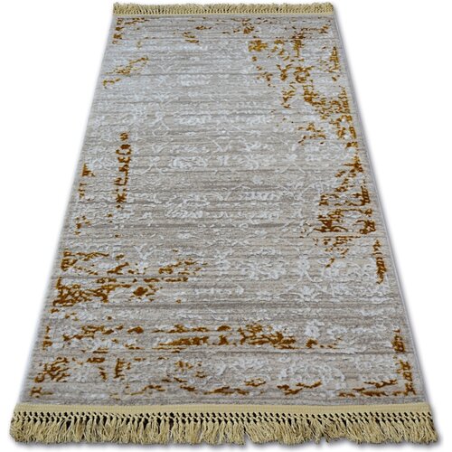 RugsX Preproge Preproga AKRIL MANYAS 193AA Rjava/Kremasta Striži 80x300 cm Kostanjeva Cene