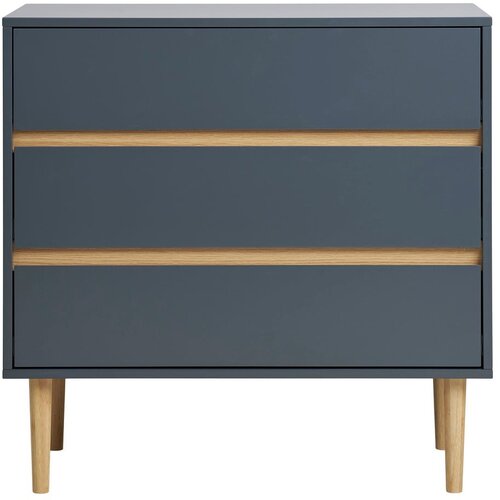 House Nordic Tamno siva niska komoda 80x80 cm Bisley – Cijene