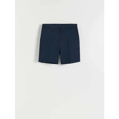 Reserved kratke hlače na rob - mornarsko modra