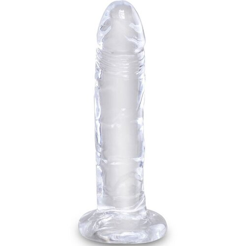 King Cock CLEAR - REALISTIC PENIS 15.5 CM TRANSPARENT Slike