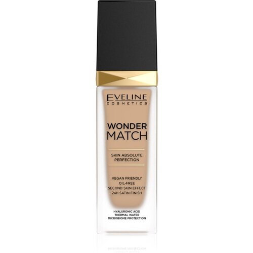 Eveline Wonder Match dolgoobstojni tekoči puder s hialuronsko kislino odtenek 30 Cool Beige 30 ml Cene