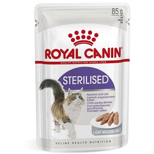 Royal Canin FHN Sterilised Loaf, potpuna hrana u vrećici za odrasle mačke, za sterilizirane/kastrirane mačke koje, pa&scaron;teta, 12x86 g Cijene