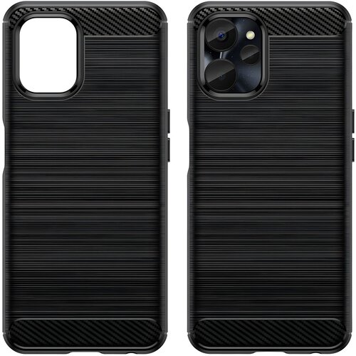  Futrola Carbon Shield TPU za Realme 10 5G/9i 5G - Crna KP24270 Cene