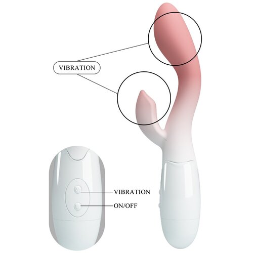 Pretty Love 2025 Vibrator Rabbit Pretty Love Brighty Pink/white Slike