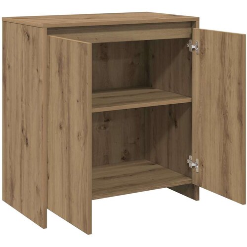  Komoda boja hrasta artisan 70 x 41 x 75 cm konstruirano drvo Smeđa Slike