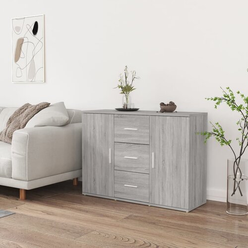  Komoda siva sonome 91x29,5x65 cm konstruirano drvo Cijene