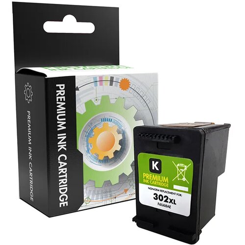  hp 302XL kertridž zamenski (crni, black) - static control Slike