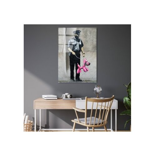 Wallxpert dekorativna slika od kaljenog stakla police 1 (uv 506) 45 x 65cm Slike