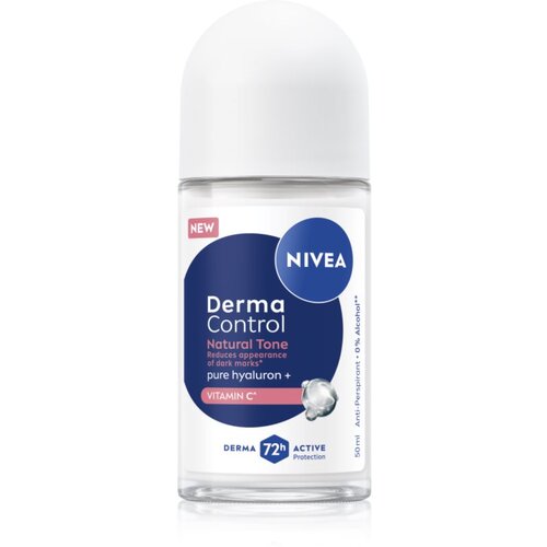 Nivea Derma Control Natural Tone roll-on antiperspirant protiv tamnih mrlja 50 ml Slike