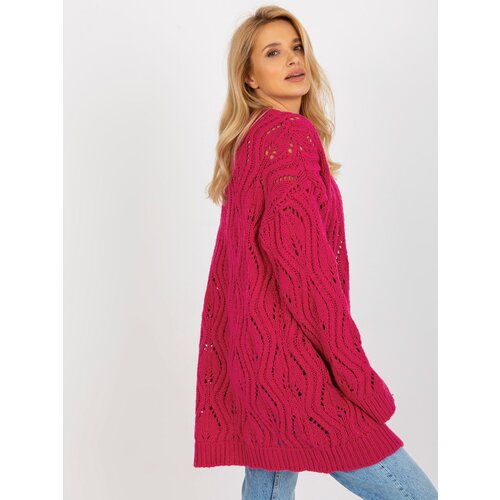 BADU Cardigan-BA-SW-3021.00P-Fuchsia Cene
