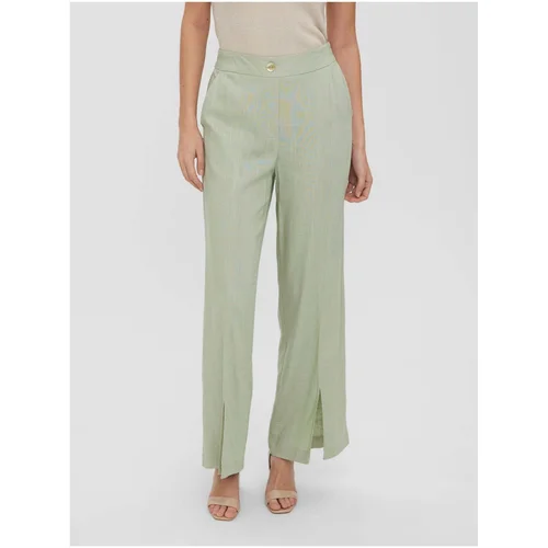 Vero Moda Light green loose pants Josie - Women