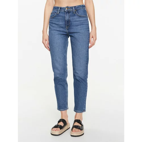 Lee Jeans hlače Carol L30UHGC05 Modra Straight Fit
