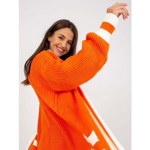 RUE PARIS Sweater-LC-SW-0291.06X-Orange Slike