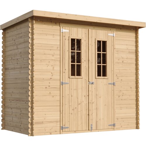 Timbela Lesena vrtna lopa - 239x142xH200cm/2.63 m2 - Vrtna hi&amp;scaron;a brez podov - M310C, (21873268) Slike