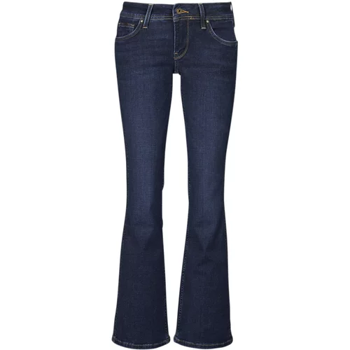 PepeJeans Jeans flare SLIM FIT FLARE LW Modra