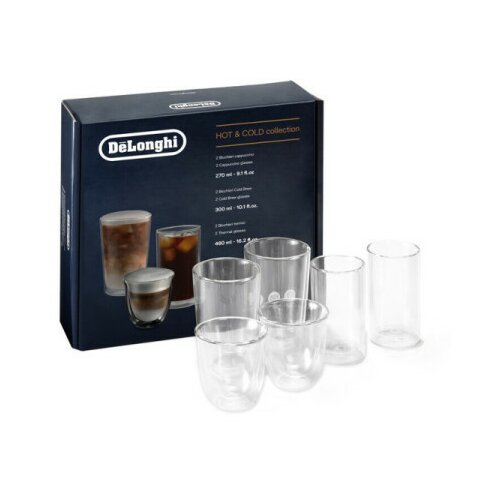 DeLonghi DLSC326 set čaša za toplu i hladnu kafu ( AS00004620 ) Slike
