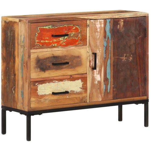 vidaXL Komoda 88x30x73 cm trden predelan les Cene