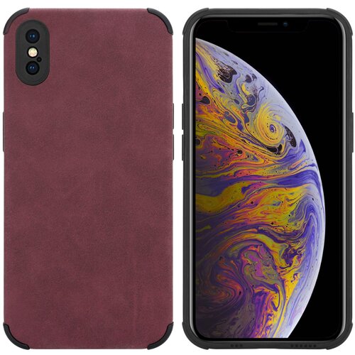 Cadorabo Case, združljiv z Apple v Burgund Purple - Zaščitni pokrov iz silikona TPU z plemenito umetno seminsko hrbet, (20593774) Cene