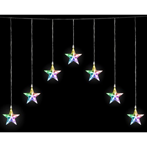 Aigostar LED spolja&amp;scaron;nja božićna girlanda 70xLED/8 funkcija 4,2x1m IP44 vi&amp;scaron;ebojno Slike