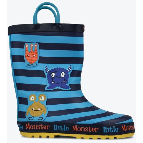 Wink Čizme za dečake Rb monster, Plavo-crne Cene