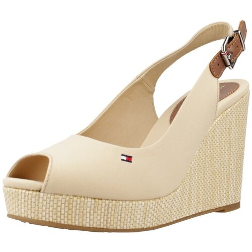 Tommy Hilfiger Sandali &amp;amp; Odprti čevlji ICONIC ELENA SLING BACK Kostanjeva Slike