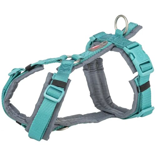 Trixie premium trekking am za pse, postava po celom obimu tirkizna Cene