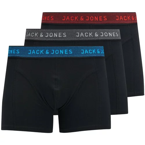 Jack & Jones Spodnjice modra / siva / rdeča / črna