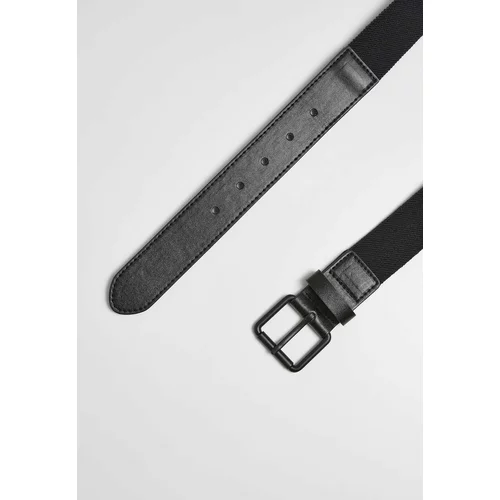 Urban Classics Accessoires Stretch Basic Belt 2-Pack Black/Charcoal