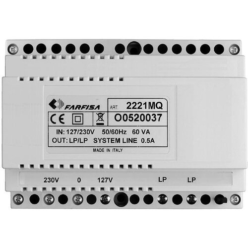 FARFISA 2221MQ - linijsko napajanje za sistem duo Slike