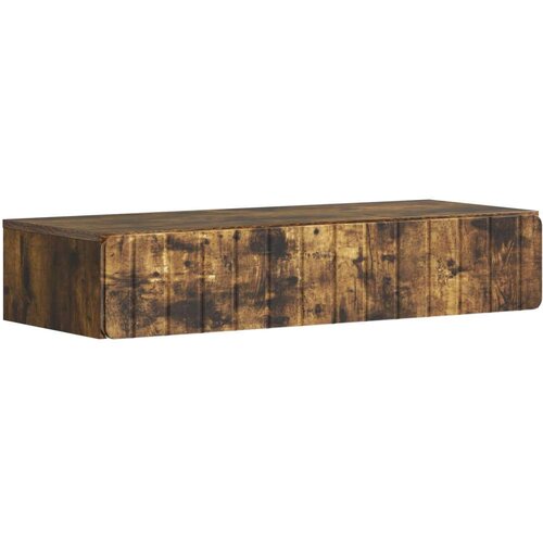 Stolna montirana na zid Dimljeni hrast 87 5 x 34 5 x 17 cm Cijene
