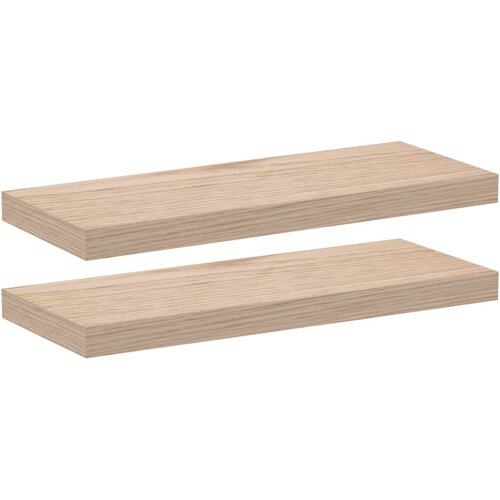  Plutajuće police 2 kom 60x23,5x4 cm od konstruiranog drva Slike