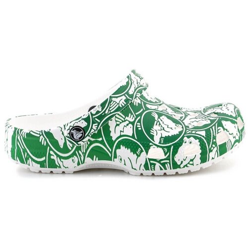 Crocs Cokli Classic Duke Print Clog Zelena Cene