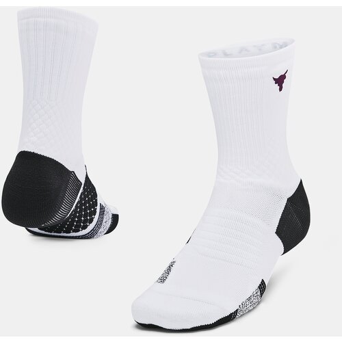 Under Armour Socks UA P Rock AD Plymker 1pk Mid-WHT - unisex Slike