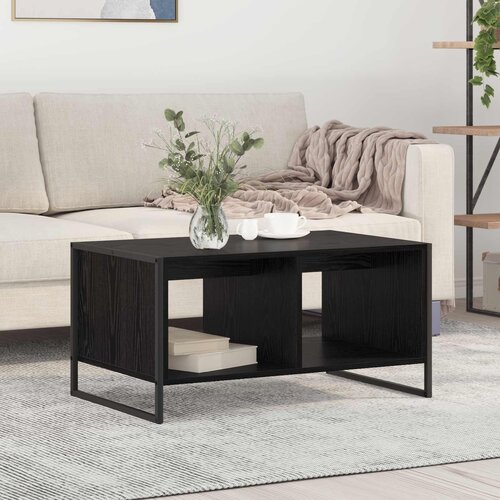  Kava Stol Crni hrast 80 x 50 x 40 cm Konstruirano drvo Cijene