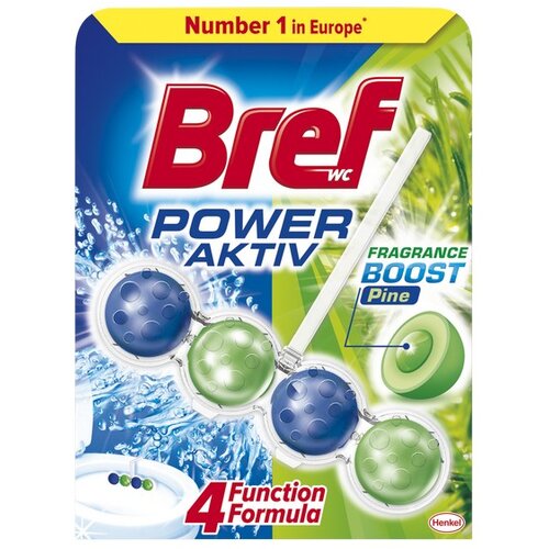 Bref wc osveživač za &amp;scaron;olju power aktiv pine, 50 g Slike
