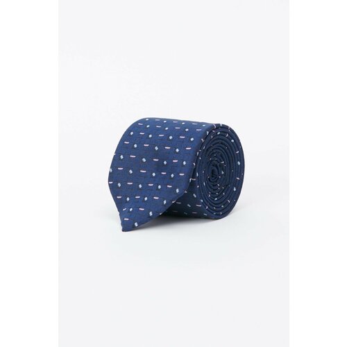 ALTINYILDIZ CLASSICS Men's Navy Blue Patterned Tie Cene