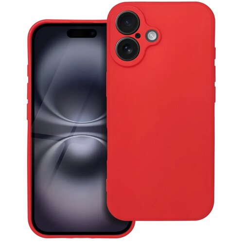  Gumijasti / gel etui Soft za Apple iPhone 16 (6.1") - rdeči Cene
