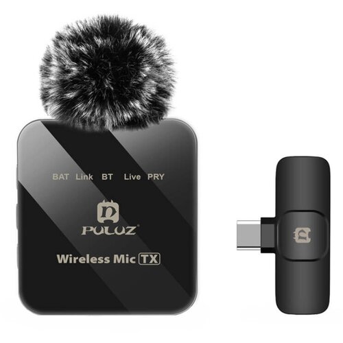PULUZ Bežični mikrofon bubica USB-C PU648B SET 2/1 Slike