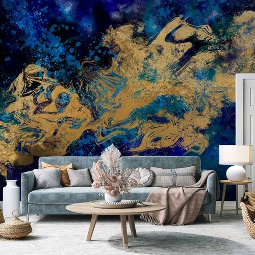  Foto tapeta - Gorgeous Blue 450x315 Premium Cene