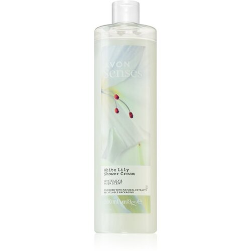 Avon Senses White Lily &amp;amp; Musk stimulirajuća krema za tu&amp;scaron;iranje 500 ml Slike