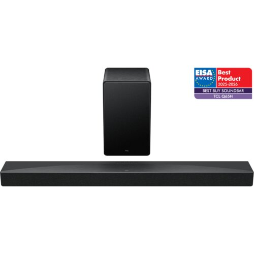 Tcl Soundbar Q65H;Wireless SW DTS:X;Dolby Atmos 580W 96dB AI sonic crna Cijene