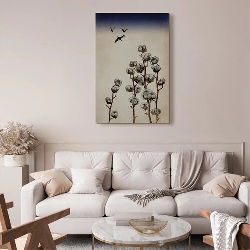  Slika - Cotton Branches (1 Part) Vertical 40x60 Slike