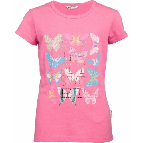 Lewro ROSALIN Majica za djevojčice, ružičasta, veličina