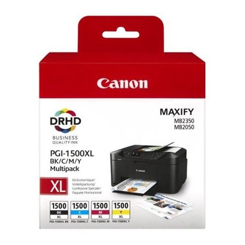 Canon komplet kartuš PGI-1500XL (BK/C/M/Y), original Cene