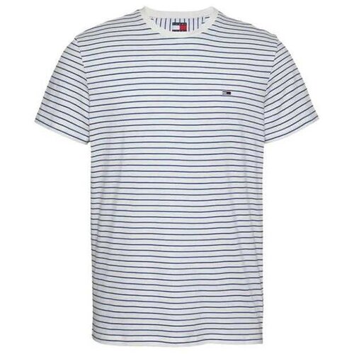 Tommy Hilfiger prugasta muška majica THDM0DM20377-0BB Slike