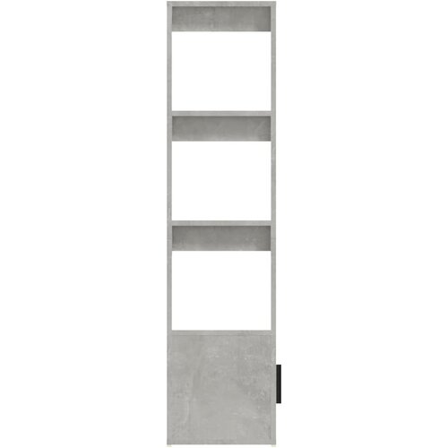  Komoda siva boja betona 80x30x119,5 cm od konstruiranog drva Slike